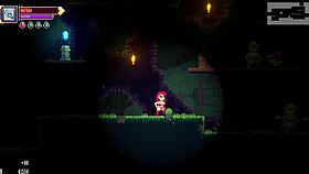 Scarlet maiden challenges third floor boss in hentai game sex scene