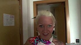 Teen picked up at Ballermann and fucked in hotel