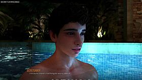 Watch the horny stepsis suck his huge monster cock in this 3D anime game?