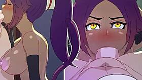 bleach hentai featuring yoruichi in uncensored 3d cartoon