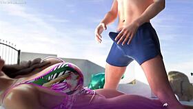 Apocalust - cuckolds insatiable wife likes big dick in her ass - sex scenes 3d porn games