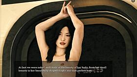 Asian Girl Rides Monster Cock Hard!