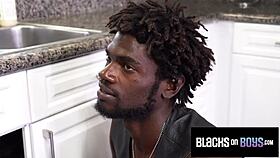 hunk repairman joins jock threesome for juicy fuck, with spitting and deepthroat 😈