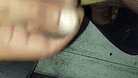 Gay solo masturbation with handjob leading to cum