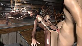 Missionary Sex With Eve Stellar Blade Parody