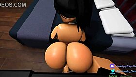 infidelity with a better black cock in cartoon anime hentai?