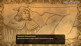 Innocent VIRGIN girl experiences her FIRST HANDJOB, what a LEGEND in this 3D anime game part 19