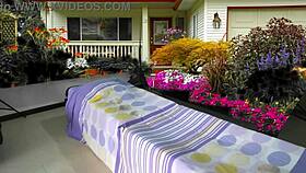 Watch me take care of my big cock with gaping pussy instructions, shaved and ready for outdoor voyeur fun?