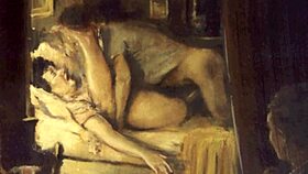 Vintage cartoon illustrations of anime hentai