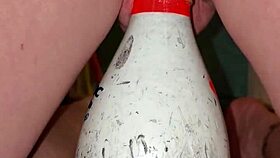 EXTREME TOY INSERTION MAKES GERMAN MILF SQUIRT HARD