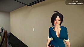 i'm playing complete gameplay of my sexy neighbor part 3, with all that fucking and big tits