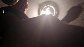 I stood up and he sucked my dick eagerly