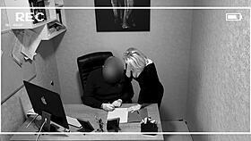 office fling caught on hidden cam with steamy doggystyle