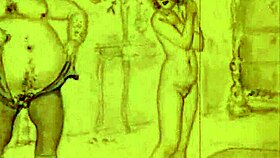 Wow, Vintage Erotic Anime Drawings Explode with Passion!