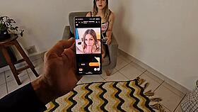 Half-brother fucks tight ass with monster cock creampie