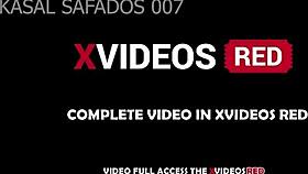 Rough bar hookup with ebony babe ends in messy internal finish, full vid on Red