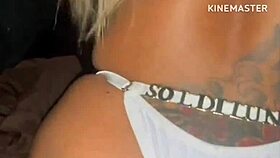 Married Woman Rubs Big Cock in Swing House Cabin