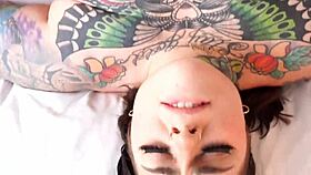 Big beautiful woman gets deep throat and interracial sex with BBC