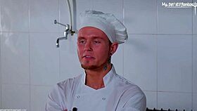 Tasty ass twink bound in kinky bondage for bareback fun.