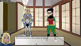 18titans episode 54 features terra in an anime dating game