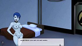 Playing with miss martian in dc comics 😏