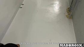 Barcelona fan gets SPANKED and FUCKED by PSG fans in stadium corridors 😏