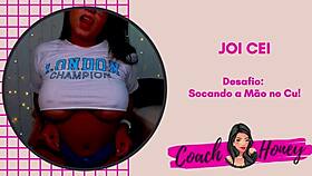 guided jerk off challenge with hand in asshole