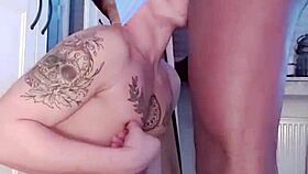 In this interracial gay scene, he sucks the black cock until the milk comes out.