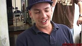 kinky asian amateur sucks cock before fucking in public