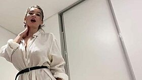 did you call for a sexy nurse? pants off, gotta check that dick