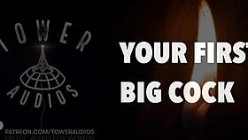 listen to your first big cock dirty talk audio story