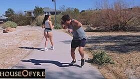 new mandy muse feels intense pleasure getting picked up and fucked hard in vegas.