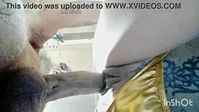 Watch This Crazy Homemade Fuck With A Fat Latina Mature Babe's Tattooed Ass Up Close!