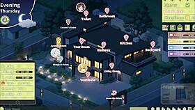 Summer Clover Harem Hentai Game Ep 4 Caught Boss Masturbating To Giant Cock!