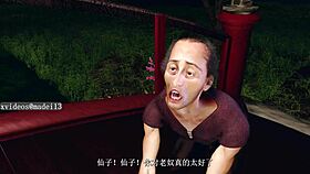 chinese style beauty seduced by thin old man in full video