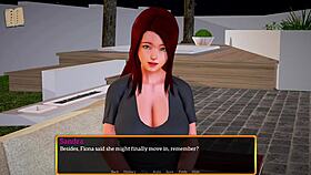 I explore my new stepfamily in this game