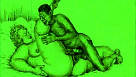 vintage erotic animation featuring retro anime hentai cartoons and antique styles