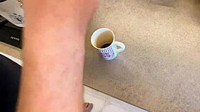 Fucked step sister hard before her date! Russian amateur moans loudly.