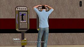 Mature curvy 3D cartoon character plays ripples full gameplay part 4