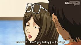 hentai milf cheats and fucks her boss in uncensored subtitled action.