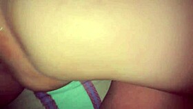 My stepsister enters my room, so I grope her big ass and touch her pussy.