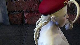 Cammy gets penetrated in all three holes, oh my!