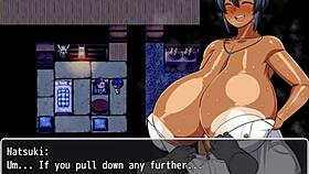 tanned girl natsuki hentai game ep 6 weird guy is asking for a striptease