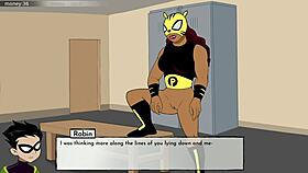 teen 18+ blackfire gets drenched in cum during wild 18titans game.