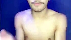 Watch This Gay Solo Handjob Cum Explosion!