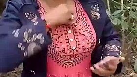 Mangal Fucks Stepsis in Jungle, Leaving Her Pussy Red with Clear Audio