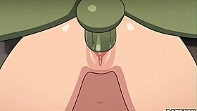 Fallout game hentai porn sex parody with blowjob and riding.