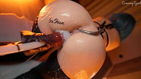 Tied Submissive Girl Creampied In BDSM!