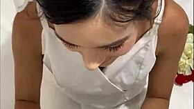 Latina Bride Rides Monster Cock Hard On Honeymoon