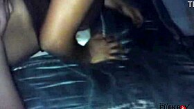 My brunette roommate won't stop spreading that tight hole, only for her husband's boss and buddy!